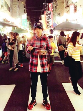 松浦正太郎/俳優さん（メンズ・163cm）の冬コーディネート