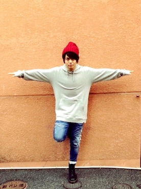 松浦正太郎/俳優さん（メンズ・163cm）の冬コーディネート