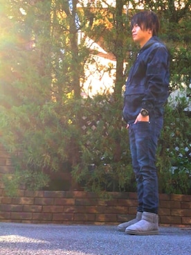 松浦正太郎/俳優さん（メンズ・163cm）の冬コーディネート