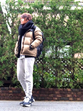 「DIESEL（ディーゼル）のアイテム（スタジャン）」を使った、松浦正太郎/俳優さん（メンズ・163cm）の冬コーディネート