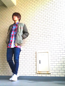 松浦正太郎/俳優さん（メンズ・163cm）の冬コーディネート