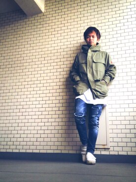 松浦正太郎/俳優さん(メンズ・163cm)の春コーディネート