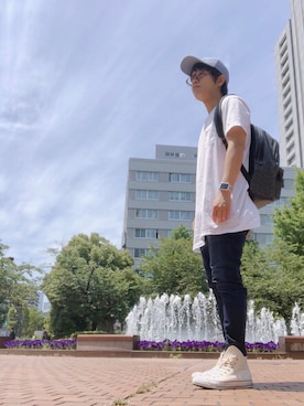 松浦正太郎/俳優さん（メンズ・163cm）の春コーディネート