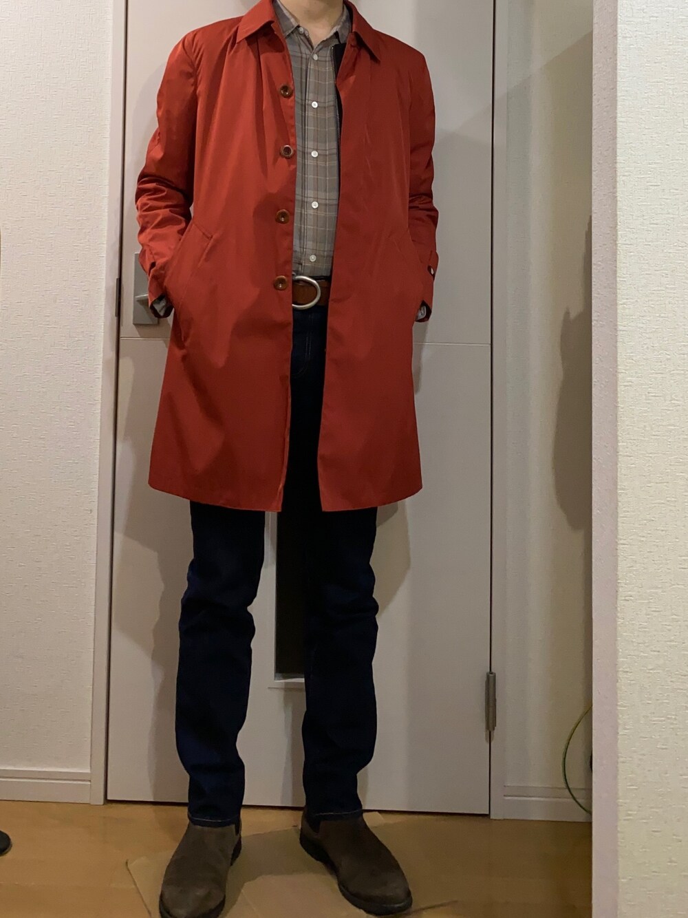 【値下げ】Paul Smith オレンジ ナイロンジャケット フード付き USED】00's Paul Smith SUPER CHINO DRIZZLER JACK