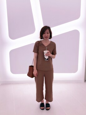 「YSL（ワイエスエル）のアイテム（メイクアップ）」を使った、Miranda.Hさん（レディース・163cm）の夏コーディネート