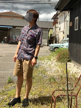 「417 EDIFICE（フォーワンセブンエディフィス）のアイテム（ローファー）」を使った、PETRUCCIさん（メンズ・160cm）の春コーディネート