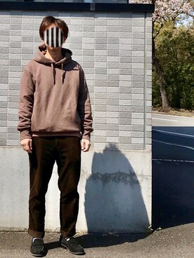「417 EDIFICE（フォーワンセブンエディフィス）のアイテム（シューズ）」を使った、PETRUCCIさん（メンズ・160cm）の春コーディネート