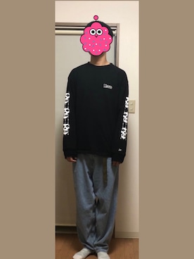 「NEW ERA（ニューエラ）のアイテム（Tシャツ/カットソー）」を使った、NTKさん（メンズ・179cm）の秋コーディネート