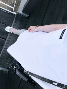 「PRADA（プラダ）のアイテム（ワンピース/ドレス）」を使った、chillさん（レディース・151cm）の春コーディネート