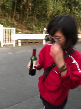 「メゾン キツネ(MAISON KITSUNE)」｜chillさん（レディース・150cm）の秋コーディネート