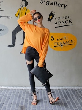 「ルーズフィット」｜WithipunJpさん（レディース・165cm）の秋コーディネート