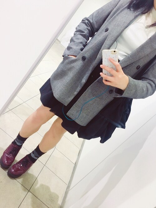 かえたん Guのジャケット アウターを使ったコーディネート Wear