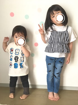 miiiiiiikoさん（キッズ・110cm）の春コーディネート