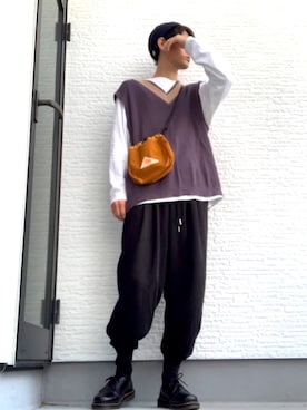 くるぶしさん（メンズ・178cm）の夏コーディネート