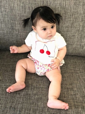 「Ralph Lauren」｜「アイテム（その他）」を使った、hanarinさん（キッズ・90cm）の夏コーディネート