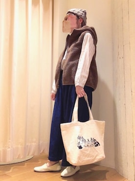 「キルティングコート」｜クロダ🌿さん（レディース・153cm）の秋コーディネート