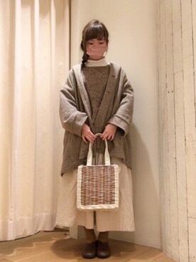 クロダ🌿さん(レディース・153cm)の冬コーディネート