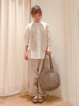 クロダ🌿さん（レディース・153cm）の春コーディネート