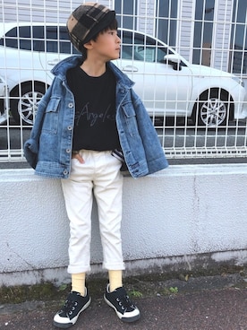 YUKI☆さん（キッズ・110cm）の春コーディネート