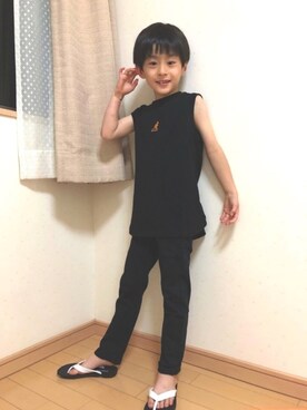 YUKI☆さん（キッズ・110cm）の夏コーディネート