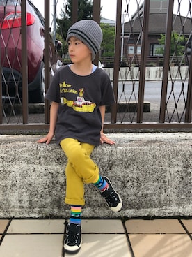 スリッポンを使った 靴下コーデ の人気ファッションコーディネート Wear