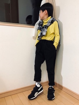 「チェッカーずまつり2020秋」｜「アイテム（その他）」を使った、YUKI☆さん（キッズ・120cm）の秋コーディネート