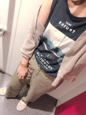 yu-maさん（レディース・161cm）の夏コーディネート