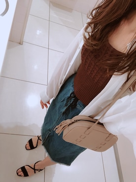 yu-maさん（レディース・161cm）の夏コーディネート