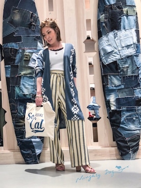 「roial（ロイアル）のアイテム」を使った、Naughty Dog KOYAさん（レディース・162cm）の春コーディネート