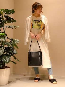 「ノーティードッグ」｜Naughty Dog KOYAさん（レディース・162cm）の春コーディネート