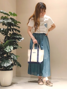 「ノーティードッグ」｜Naughty Dog KOYAさん（レディース・162cm）の春コーディネート