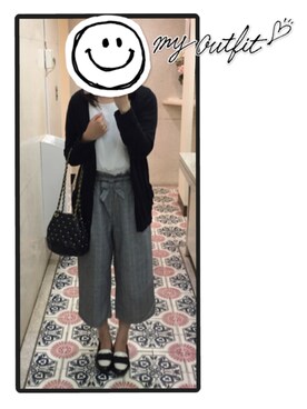 「Lazy Swan（レイジースワン）のアイテム」を使った、aiさん（レディース・155cm）の秋コーディネート