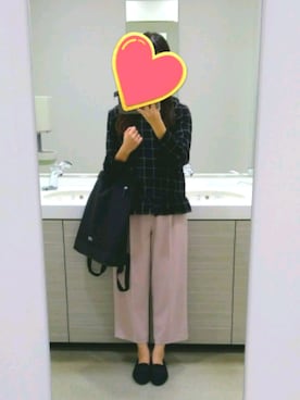 「Lazy Swan（レイジースワン）のアイテム」を使った、aiさん（レディース・155cm）の秋コーディネート