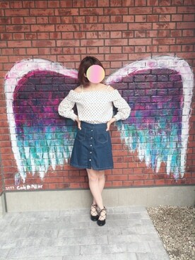 「Lazy Swan（レイジースワン）のアイテム」を使った、からももさん（レディース・160cm）の秋コーディネート
