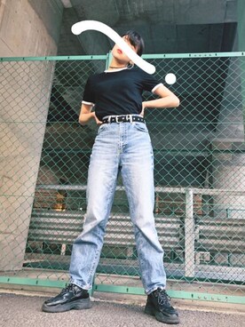 「me（ミイ）のアイテム（アクセサリー）」を使った、まなみさん（レディース・168cm）の夏コーディネート