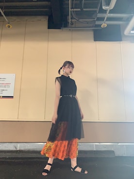 「RCWB（アールシーダブリュービー）のアイテム」を使った、manamiさん（レディース・169cm）の秋コーディネート