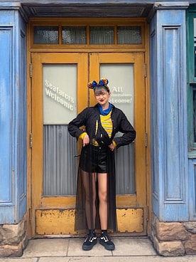 「SPINNS(スピンズ)のアイテム(ボディバッグ/ウエストポーチ)」を使った、manamiさん(レディース・169cm)の冬コーディネート