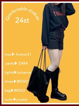 「白タイツ」｜manamiさん（レディース・168cm・10代）の春コーディネート