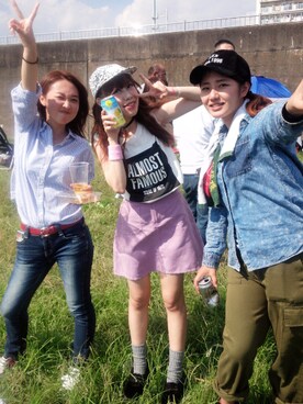 りなぴさん（レディース・154cm）の夏コーディネート