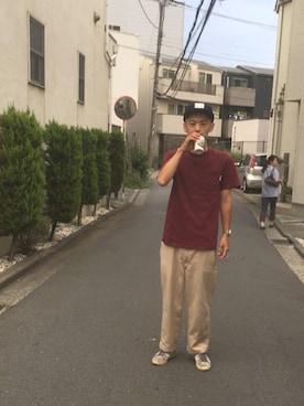 「adidas CAMPUS80's」｜せいsanさん（メンズ・177cm）の夏コーディネート