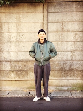 「BEN DAVIS（ベンデイビス）のアイテム（ワンピース/ドレス）」を使った、せいsanさん（メンズ・177cm）の冬コーディネート