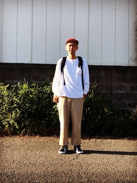 「XXL」｜せいsanさん（メンズ・177cm）の秋コーディネート