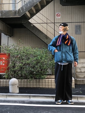「CLYDE（クライド）のアイテム」を使った、せいsanさん（メンズ・177cm）の春コーディネート
