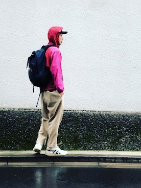 「RANDOM（ランダム）のアイテム」を使った、せいsanさん（メンズ・178cm）の夏コーディネート