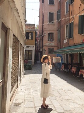 「YEAR（イヤー）のアイテム」を使った、Rach 🌌さん（レディース・163cm）の春コーディネート