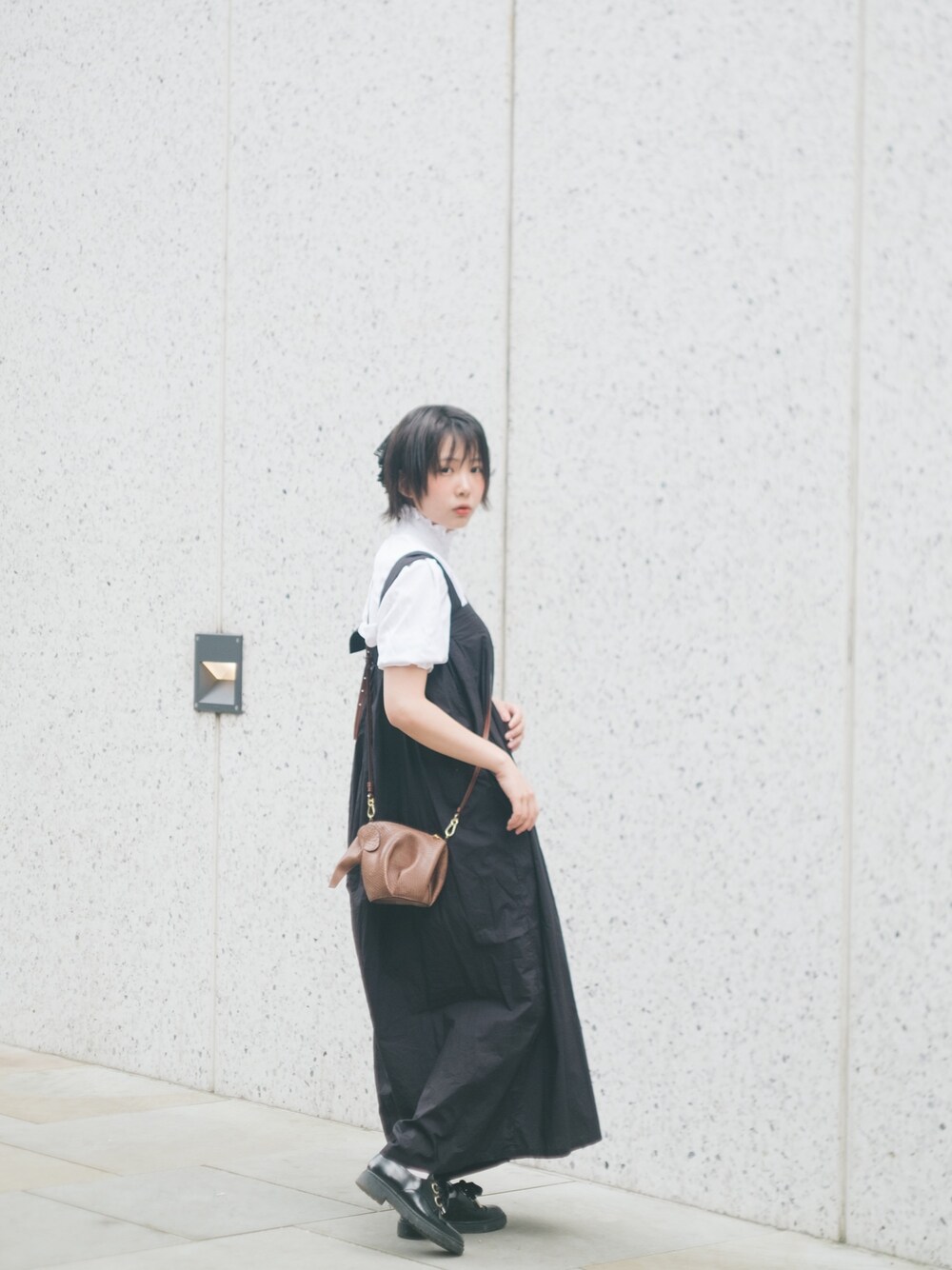 「RUBY AND YOUのアイテム（トップス、ホワイト系）」を使った、Rach 🌌さん（レディース・163cm）の夏コーディネートの1枚目の写真