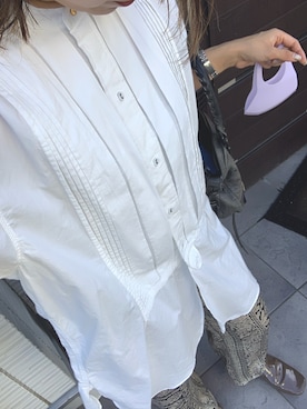 「TODAYFUL」｜「アイテム（スリッポン）」を使った、can5さん（レディース・157cm）の夏コーディネート