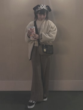 「Kastane（カスタネ）のアイテム（ブルゾン）」を使った、oguさん（レディース・164cm）の秋コーディネート