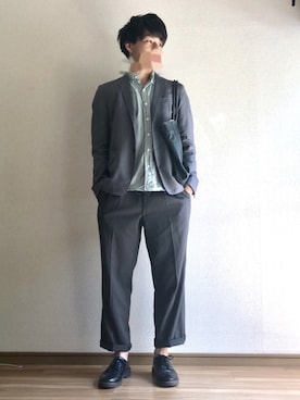 「アイテム（スキンケア）」を使った、えーたさん（メンズ・175cm）の春コーディネート