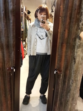 「IBEX（アイベックス）のアイテム」を使った、yamayaakikoさん（レディース・162cm）の夏コーディネート